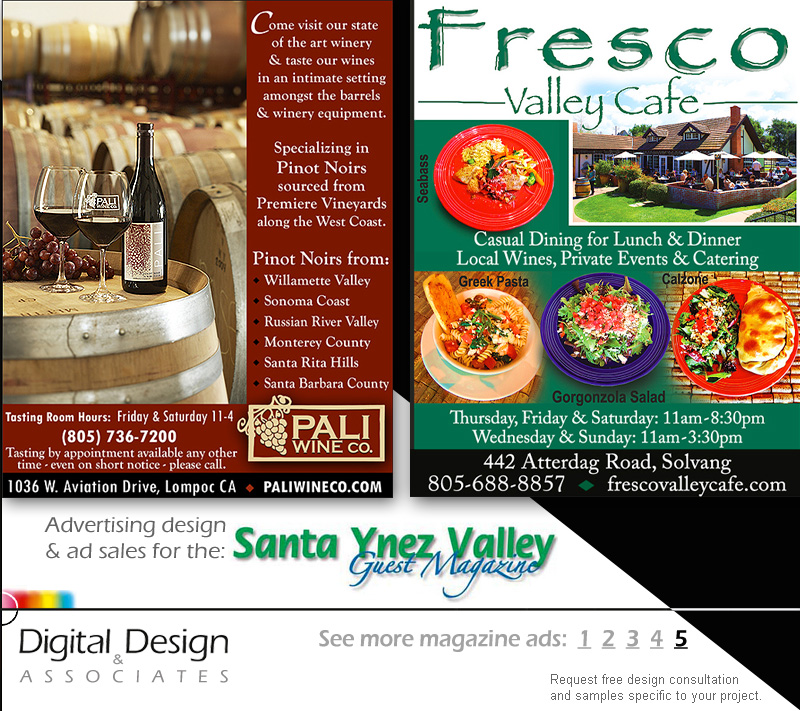 ADVERTISING DESIGN - magazine solutions portfolio