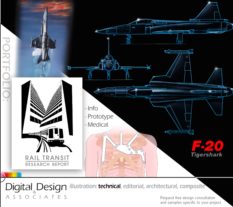 ILLUSTRATION - techincal, medical and information graphics