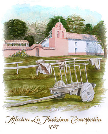 Mission La Purisima Concepcion - Copyright Protected