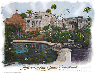 Mission San Juan Capistrano - Copyright Protected